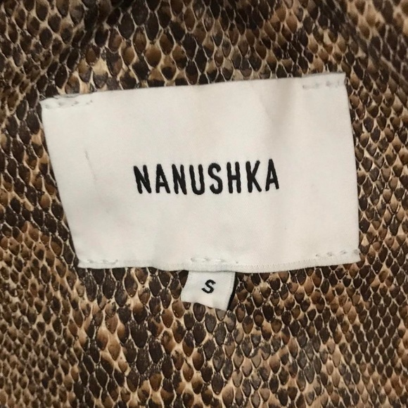 Nanushka Puffer Snake Print - Picture 3 of 3